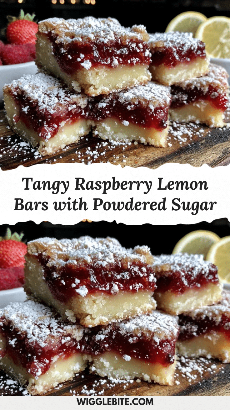 raspberry lemon bars recipe