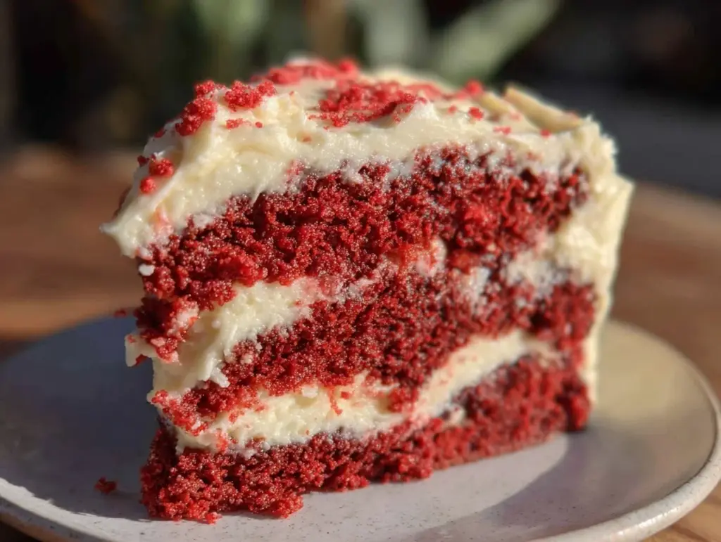 red velvet cake recipe - featured image