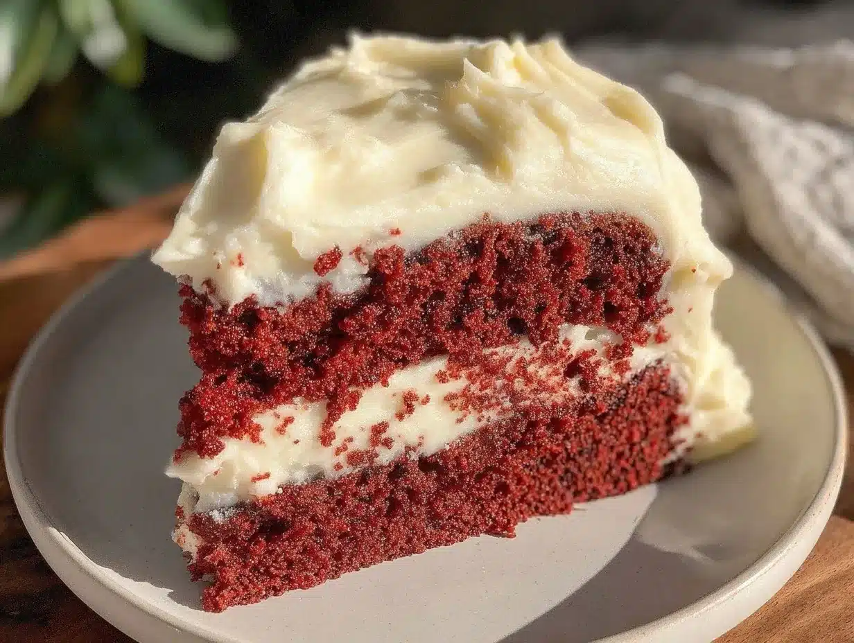 red velvet cake recipe preparation steps
