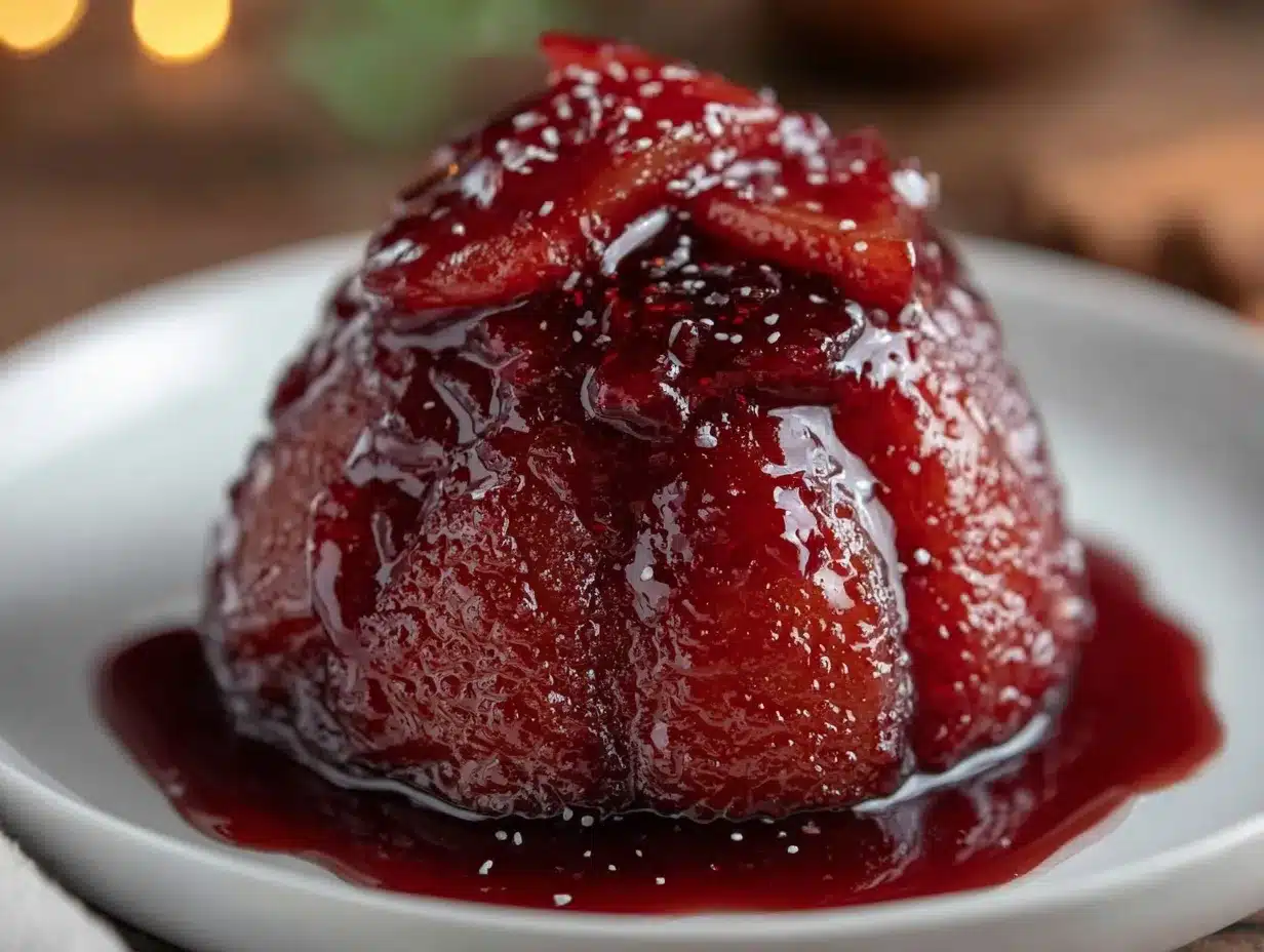 red wine poached pears preparation steps