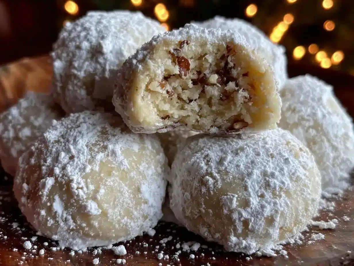 Russian Tea Cakes preparation steps