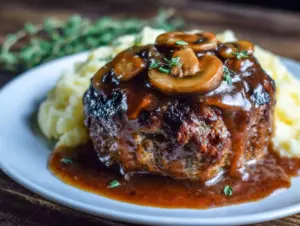 Salisbury steak recipe - featured image