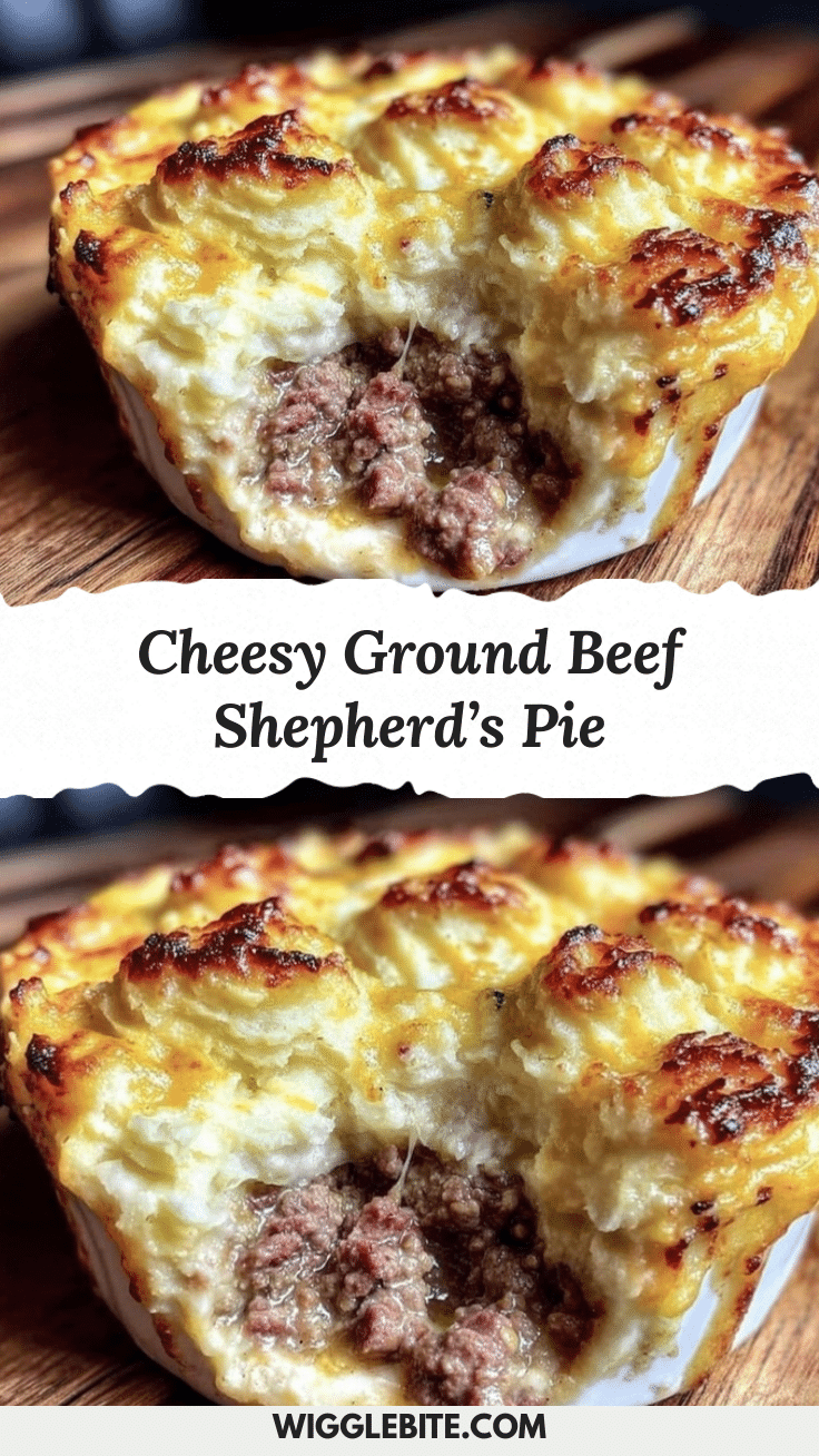 shepherds pie with ground beef and cheddar recipe