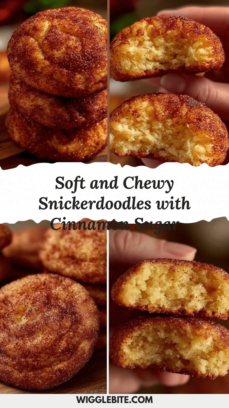 soft snickerdoodles recipe