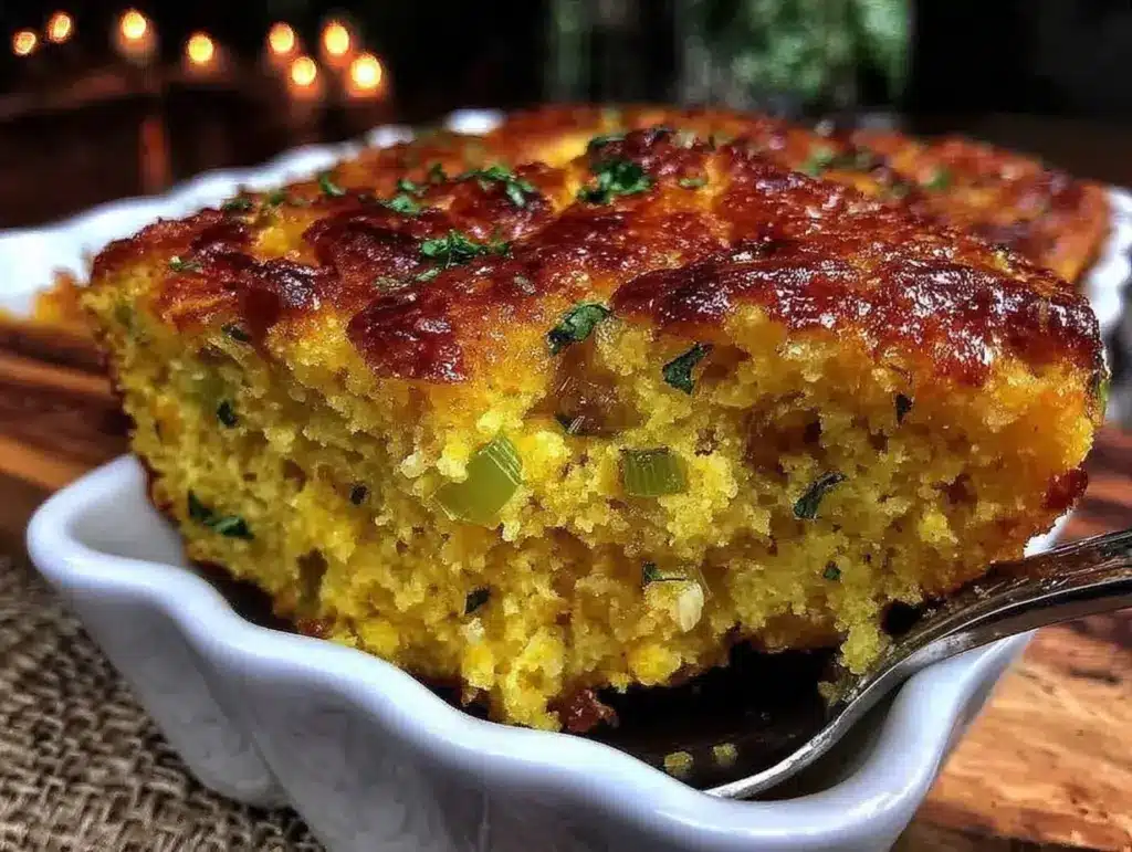 southern cornbread dressing - featured image