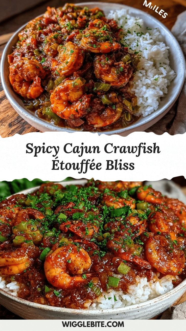 spicy crawfish étouffée recipe