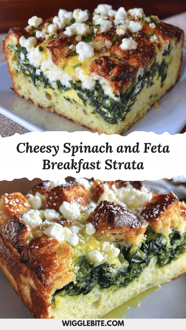 spinach and feta breakfast strata recipe