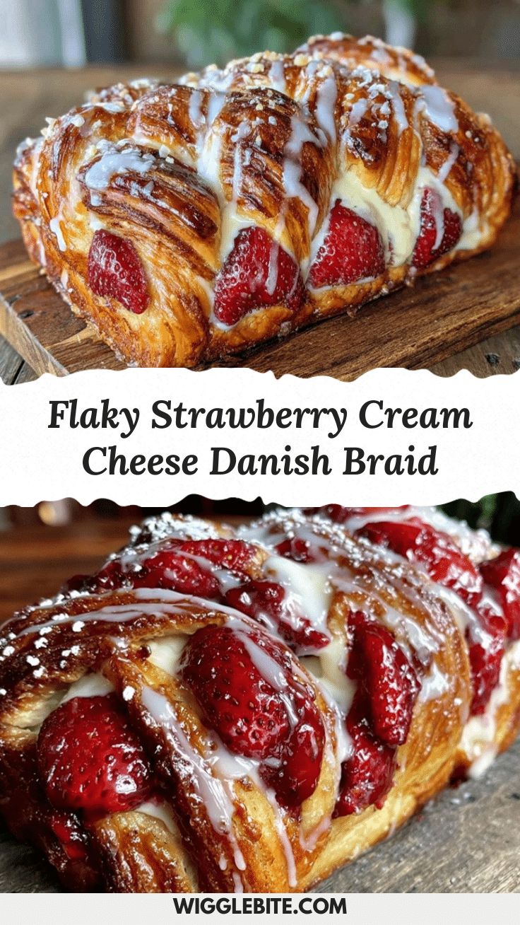 strawberry cream cheese danish braid recipe