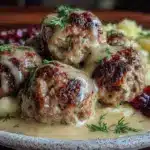 Swedish meatballs with cream sauce - featured image
