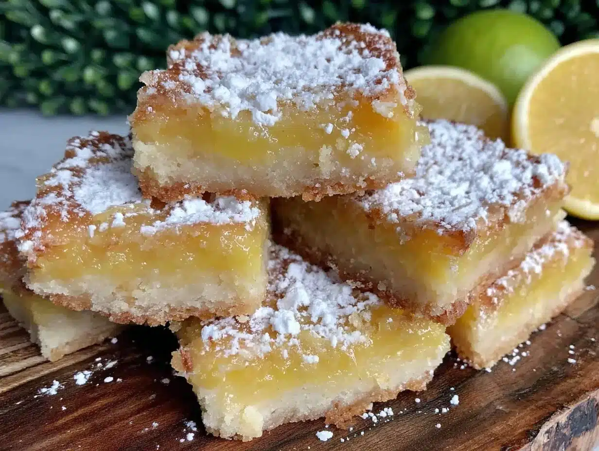 tangy lemon bars preparation steps