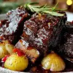 tender braised short ribs - featured image