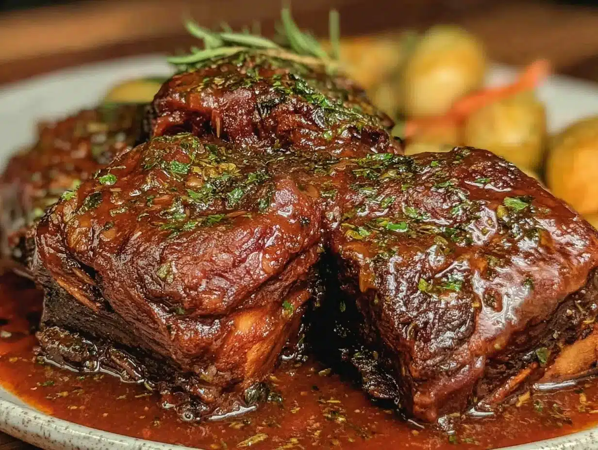 tender braised short ribs preparation steps