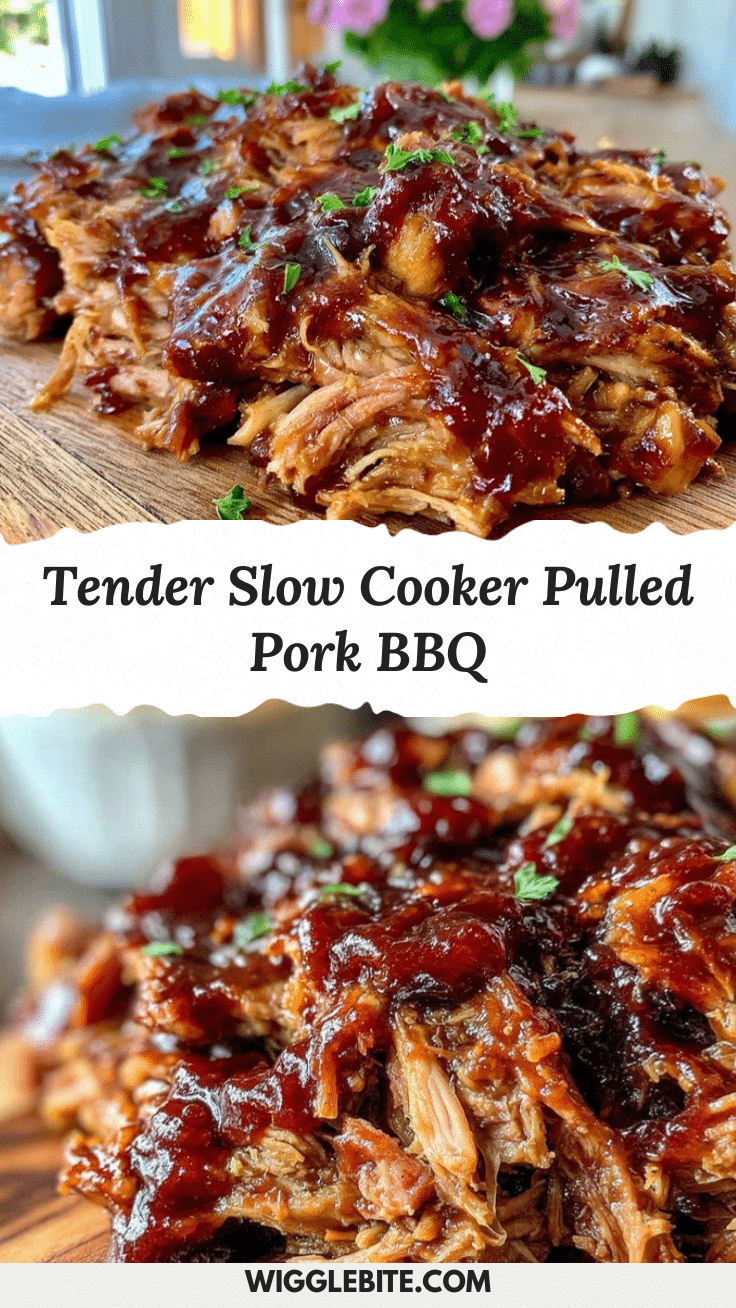 tender crockpot pulled pork bbq recipe