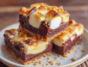 Ultimate Gooey S’mores Brownies - featured image