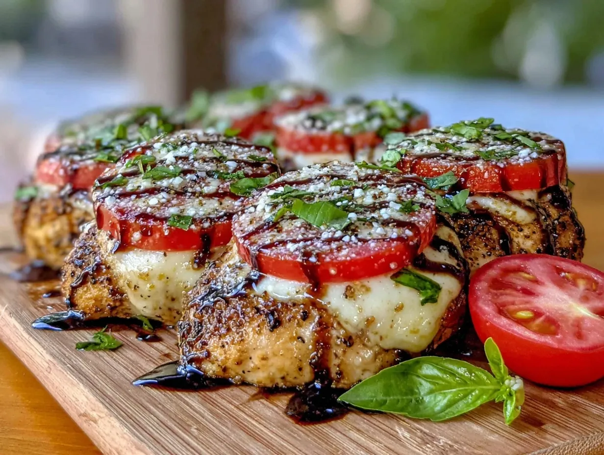 15-Minute Caprese Chicken Recipe preparation steps