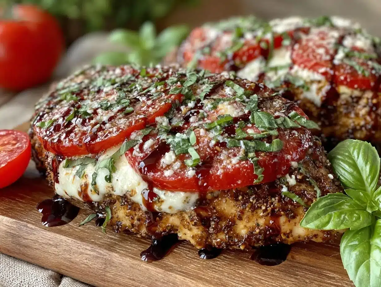 15-Minute Caprese Chicken Recipe - featured image