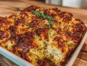 baked mac and cheese four cheeses - featured image