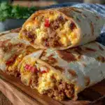 blackstone breakfast burrito - featured image