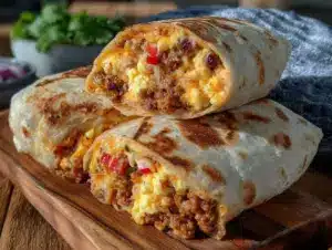 blackstone breakfast burrito - featured image
