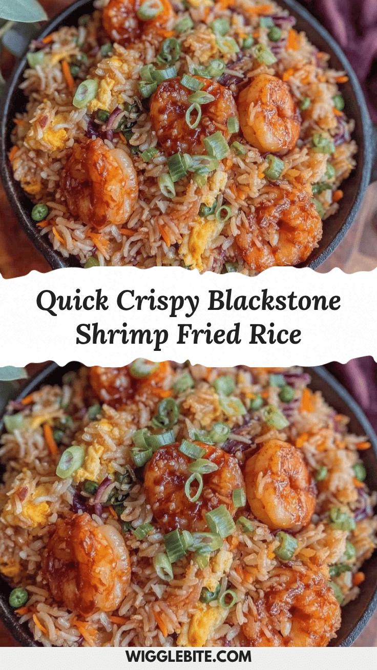 Blackstone fried rice with shrimp recipe