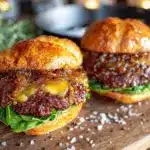 blackstone smash burgers - featured image