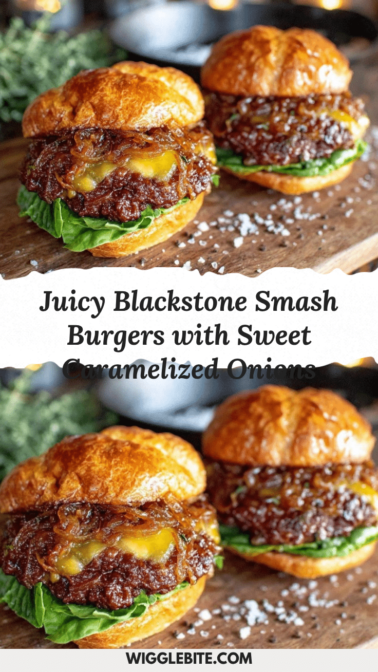 blackstone smash burgers recipe