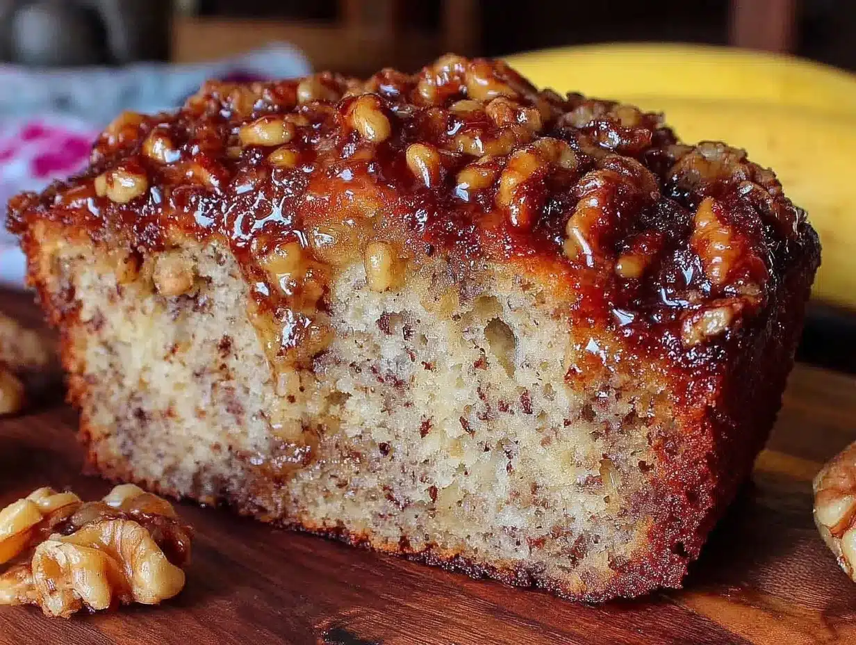 brown butter banana bread preparation steps