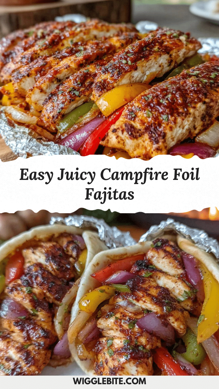 campfire foil packet fajitas recipe