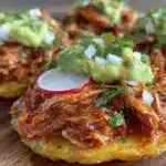 chicken tinga tostadas - featured image