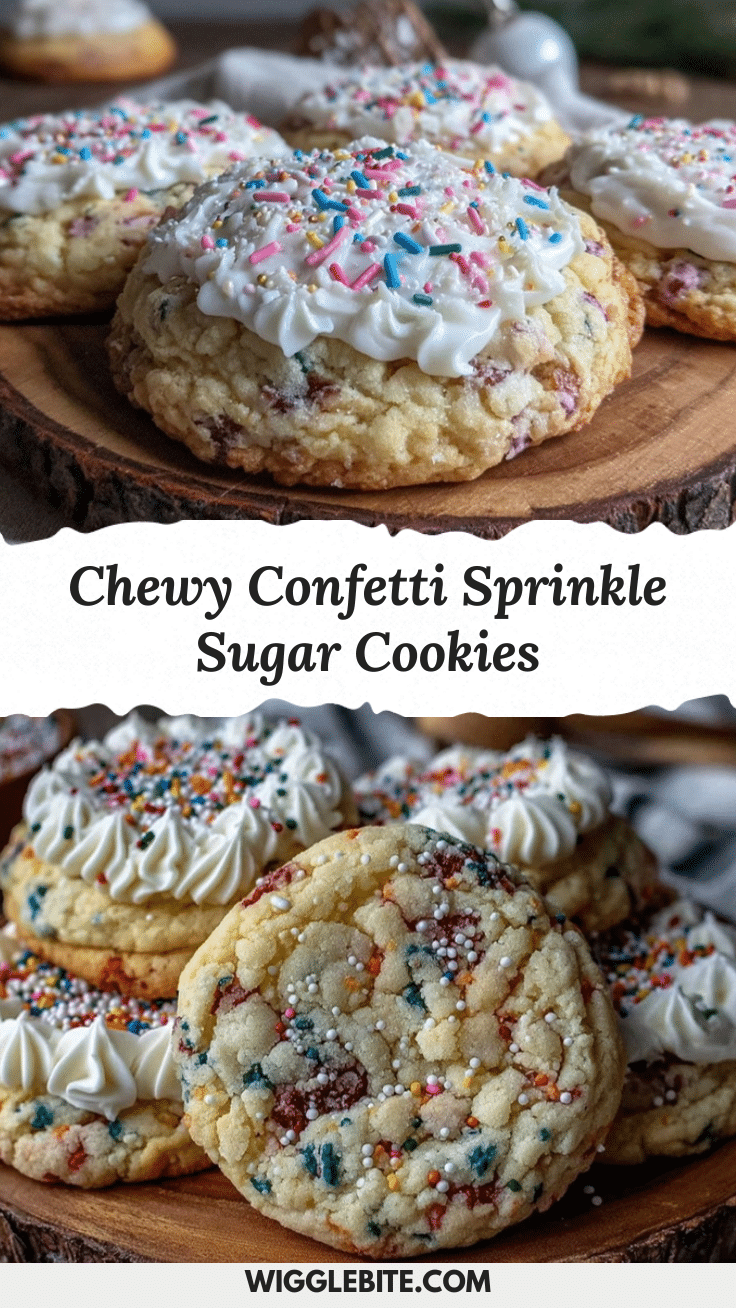 confetti sprinkle sugar cookies recipe