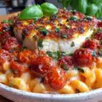 creamy baked feta pasta - featured image