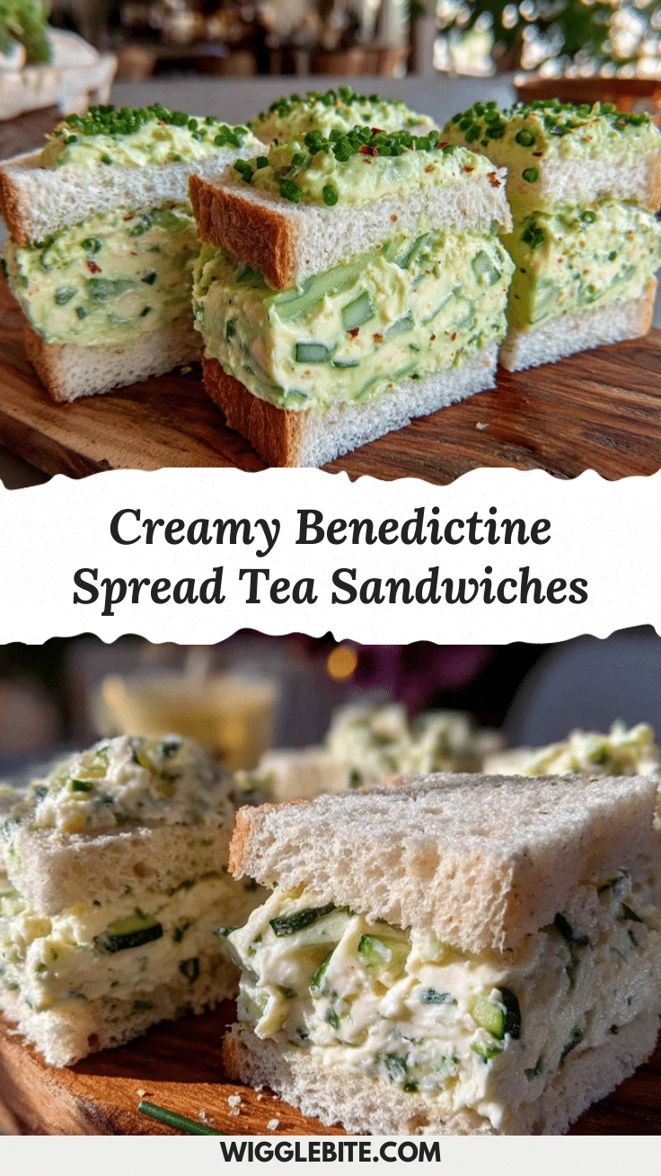 creamy benedictine spread tea sandwiches recipe
