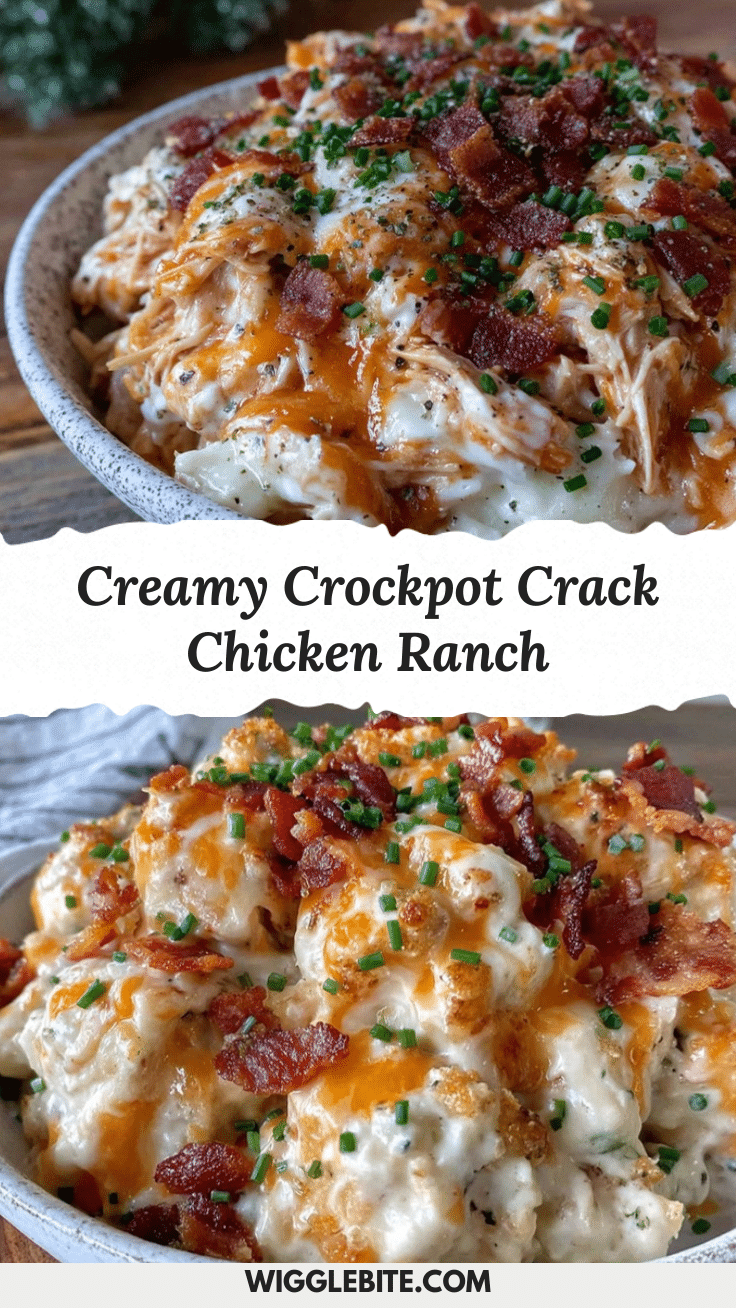creamy crockpot crack chicken recipe