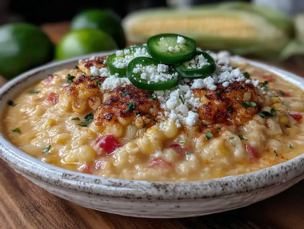 creamy crockpot mexican street corn chowder preparation steps