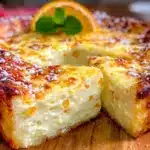 creamy italian ricotta pie - featured image