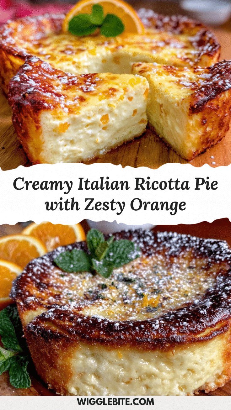 creamy italian ricotta pie recipe