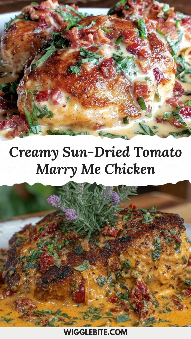 Creamy Marry Me Chicken recipe