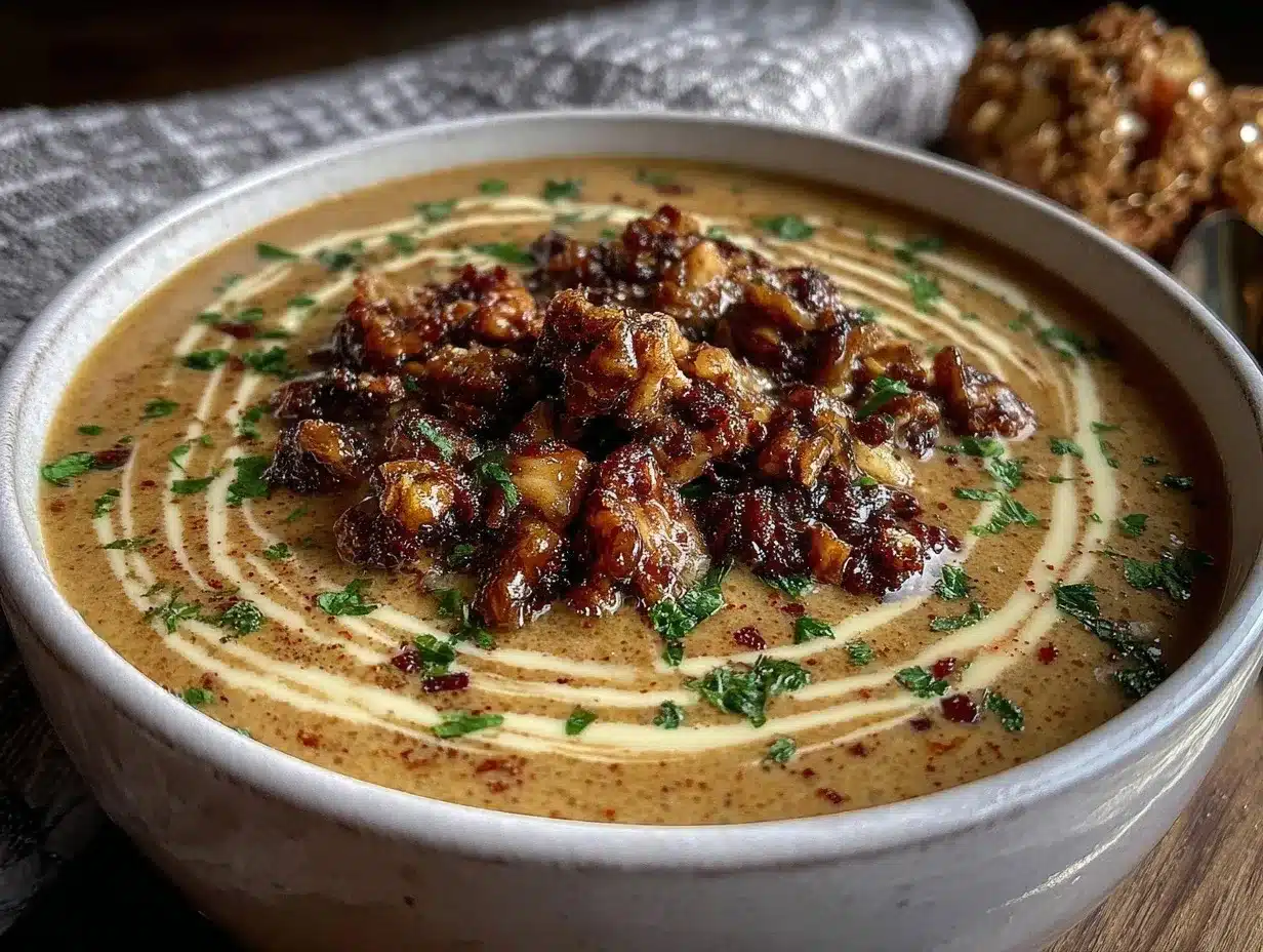 creamy morel mushroom soup preparation steps