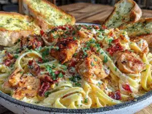 Creamy One-Pot Cajun Chicken Alfredo - featured image