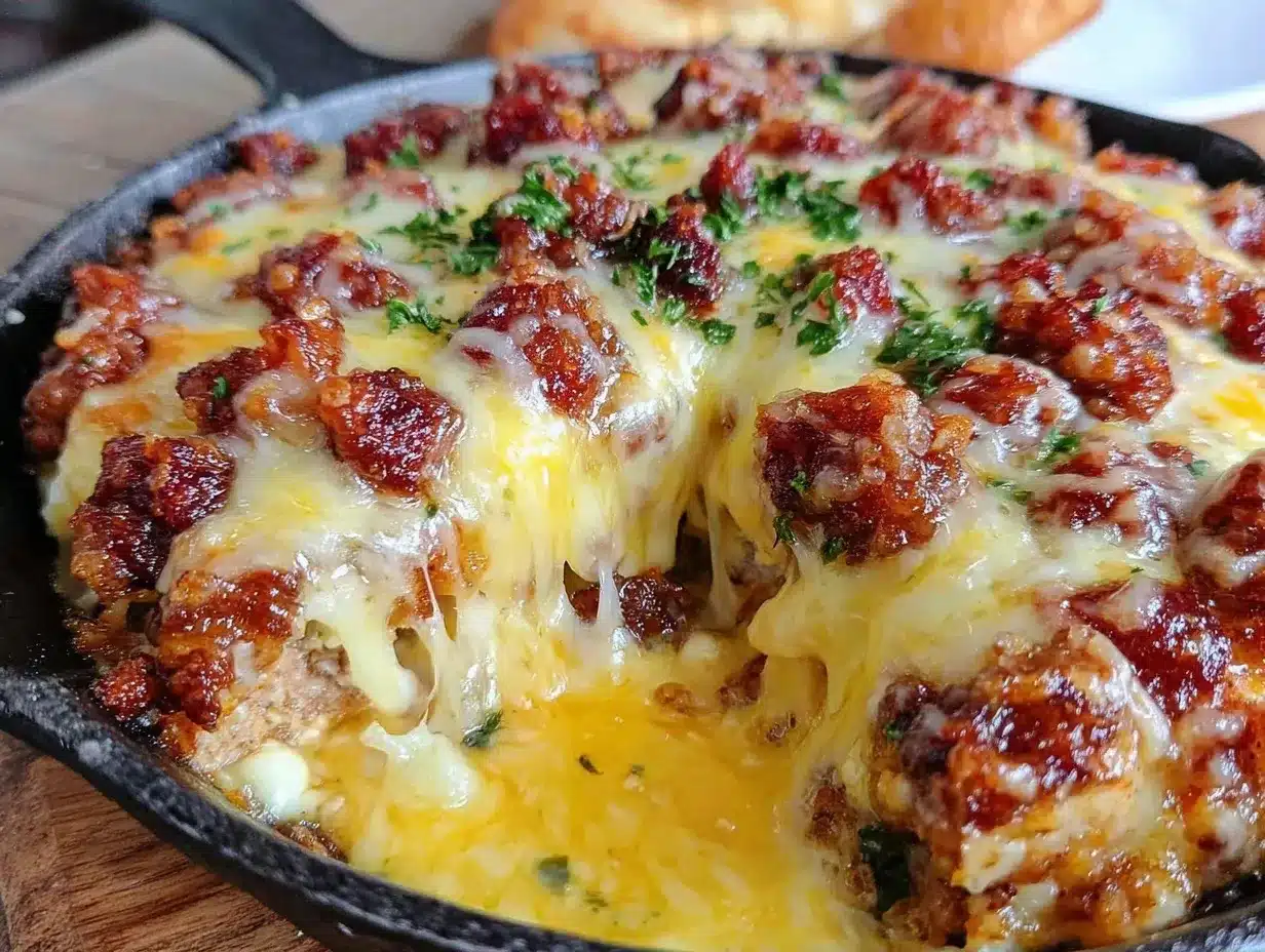 creamy queso fundido with spicy chorizo preparation steps