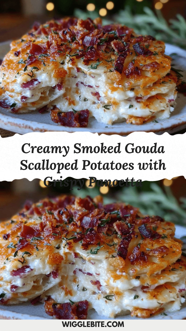 creamy smoked gouda scalloped potatoes recipe