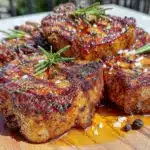 crispy air fryer bone-in pork chops - featured image