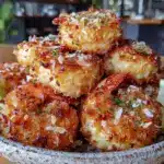 crispy air fryer coconut shrimp - featured image