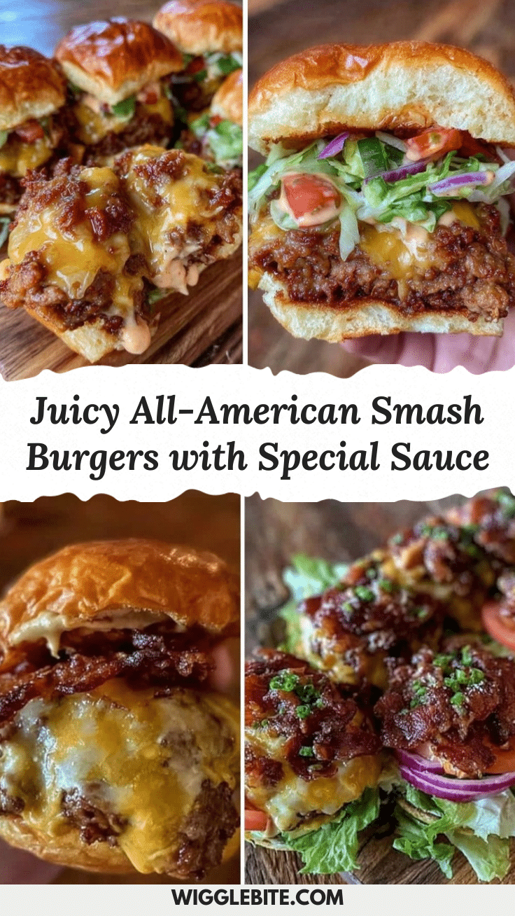 crispy all-american smash burgers recipe