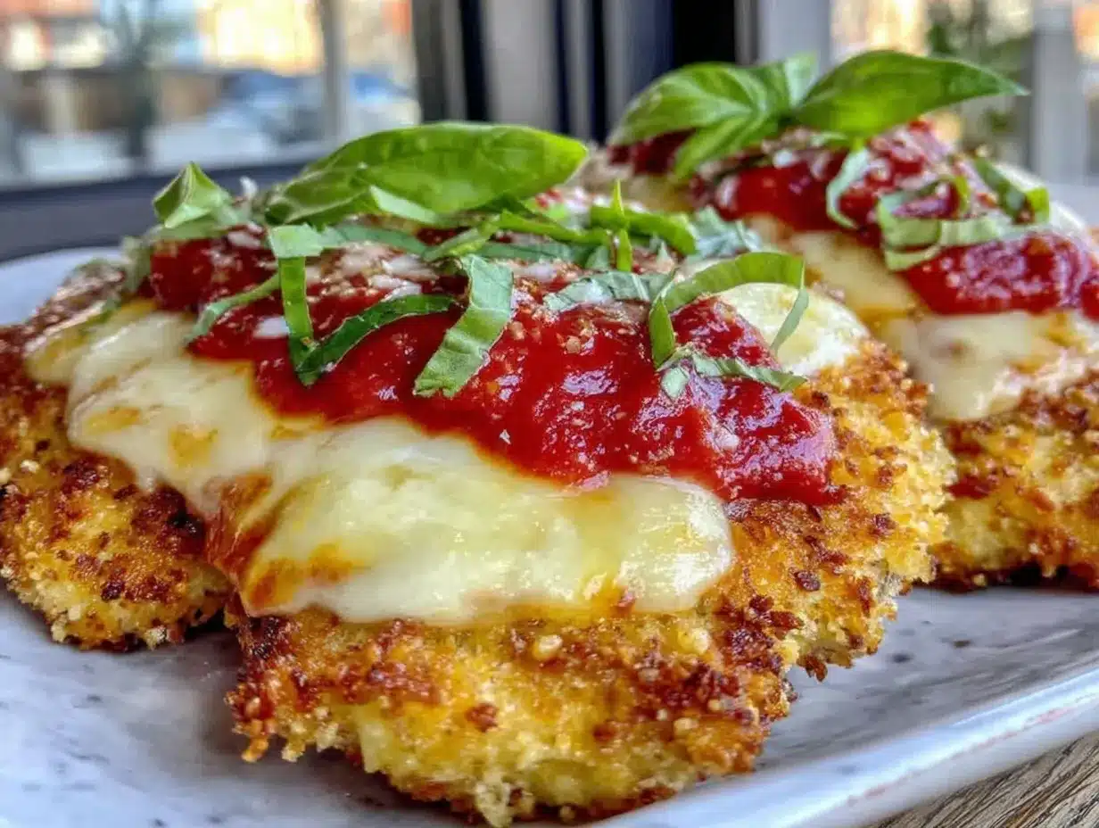 crispy baked chicken parmesan preparation steps