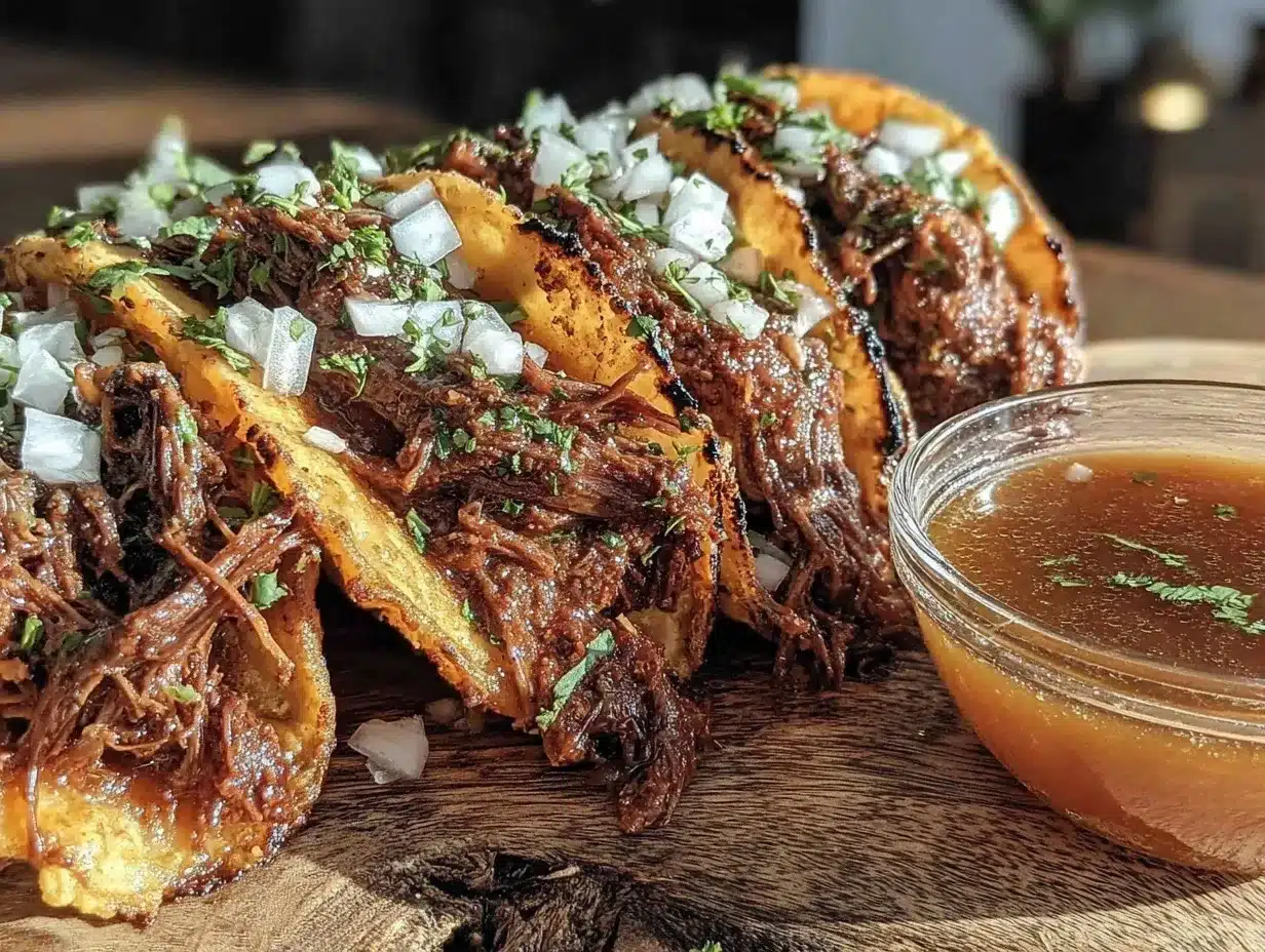 crispy birria tacos preparation steps