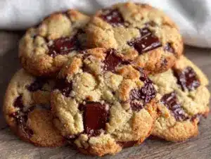 crispy chewy chocolate chip cookies without brown sugar - featured image