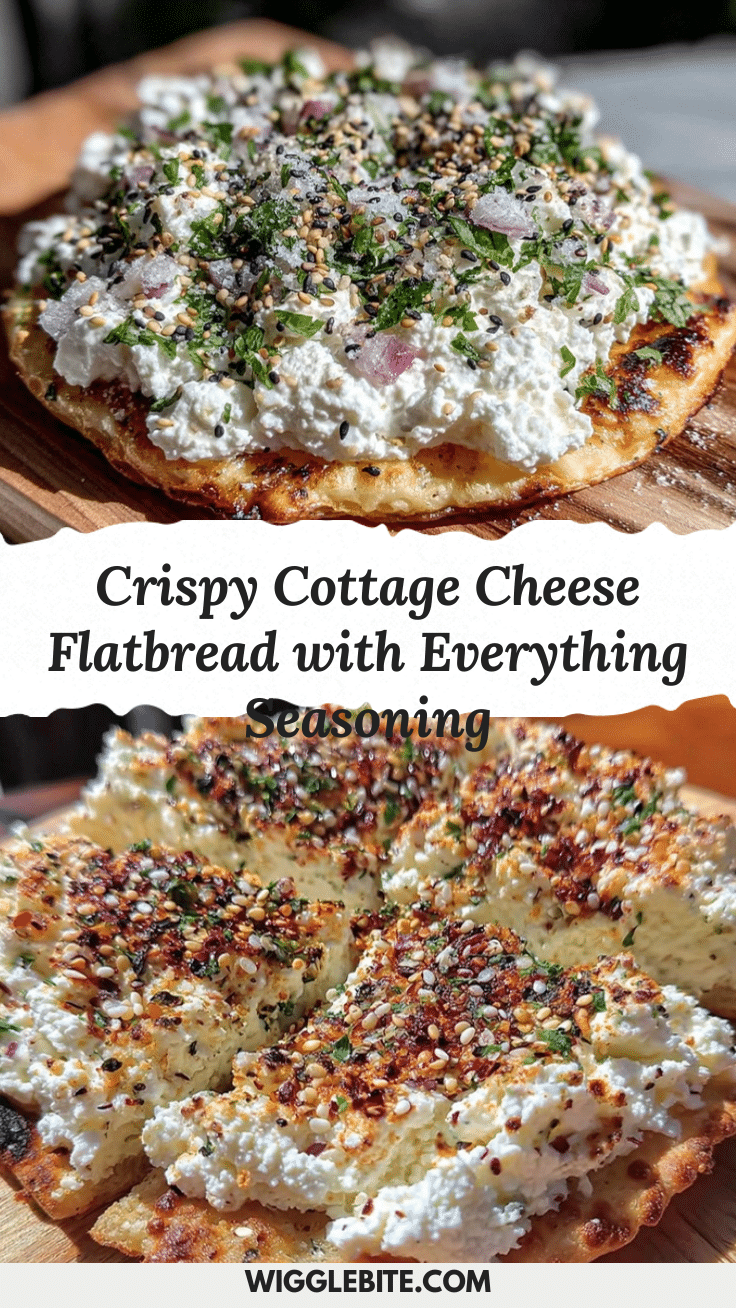 crispy cottage cheese flatbread recipe