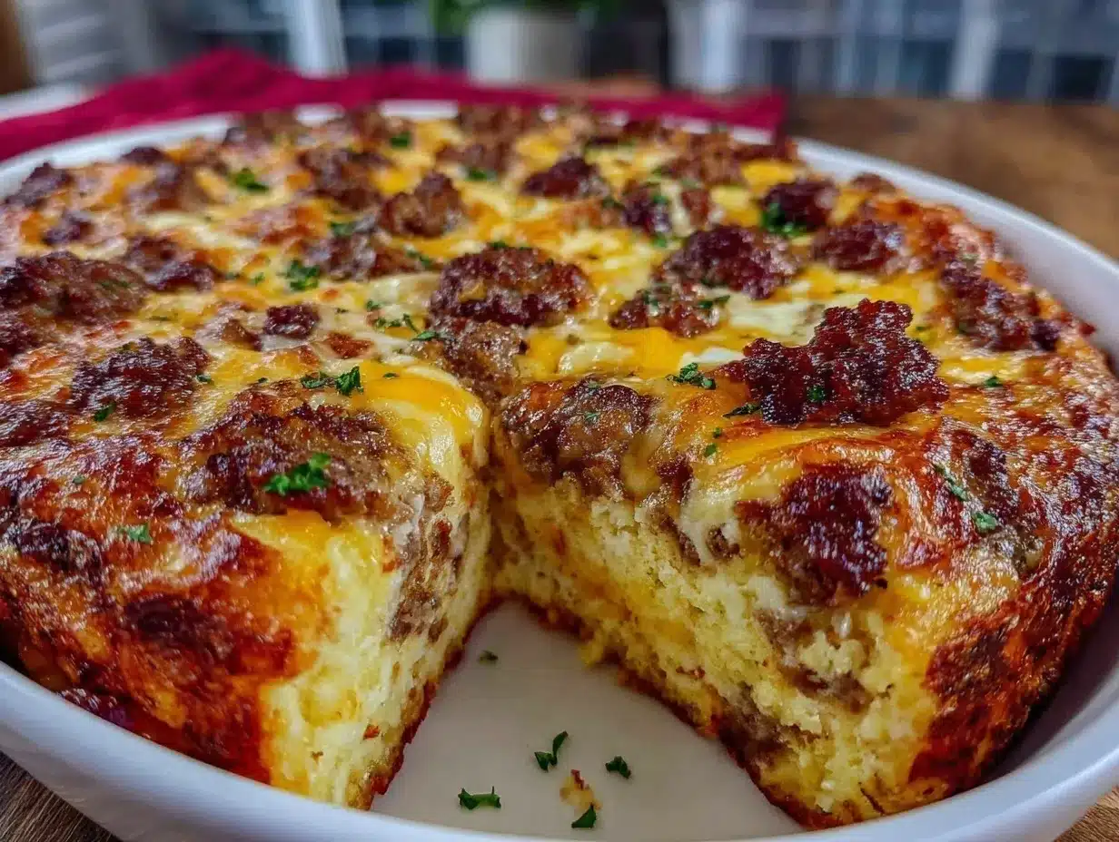 crispy hash brown egg casserole preparation steps