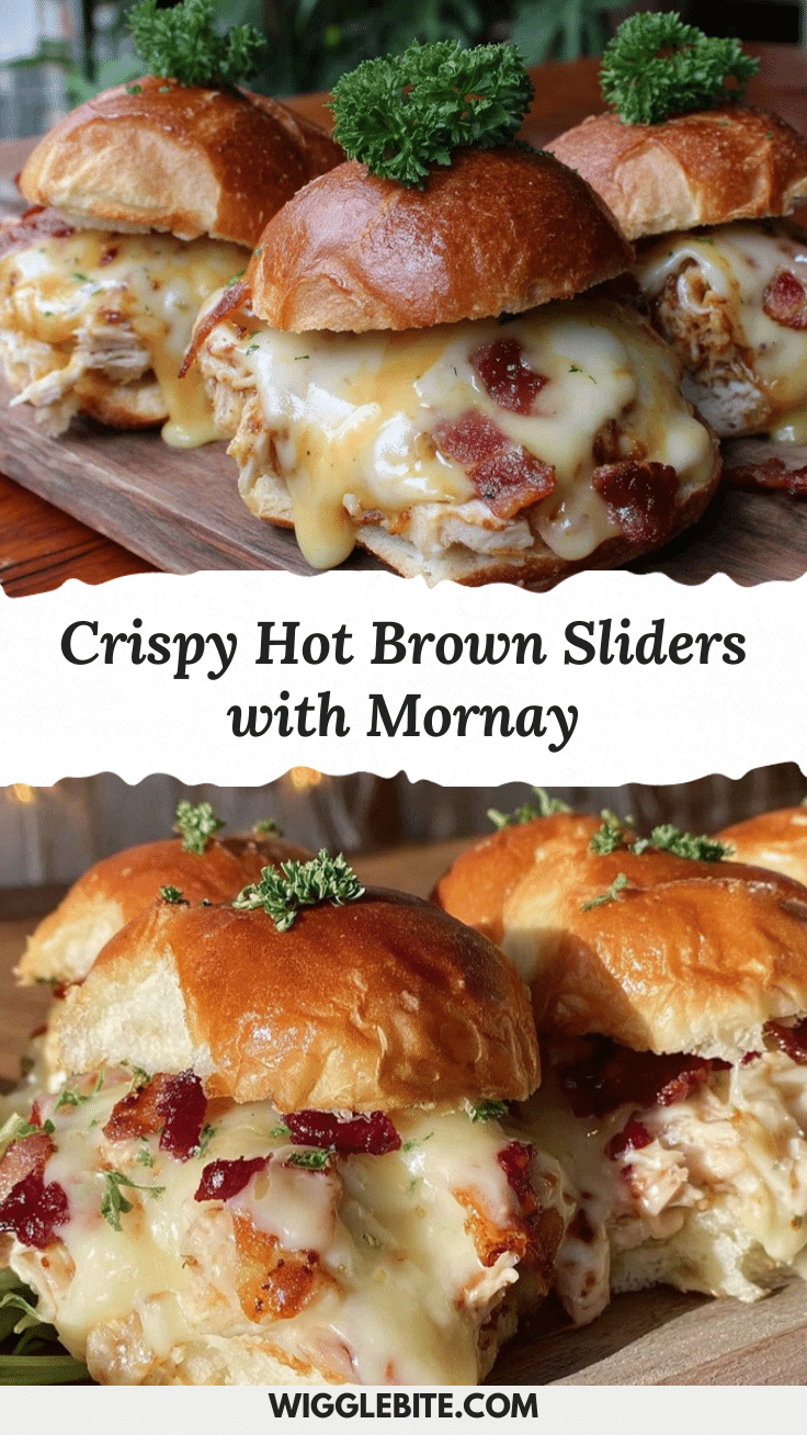 crispy hot brown sliders recipe